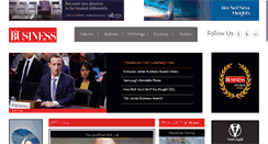 Desktop Screenshot of jordanbusinessmagazine.com